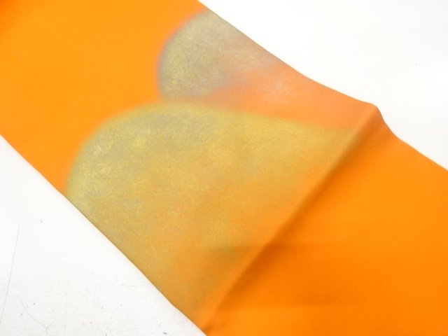 箔散らし模様　名古屋帯